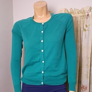 GAP Teal Women's‎ Cardigan Size XS